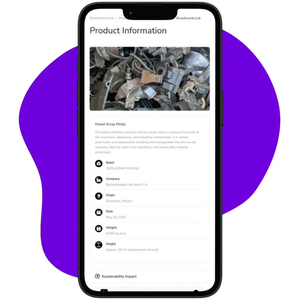 Mockup Recycling Industry Mobile 