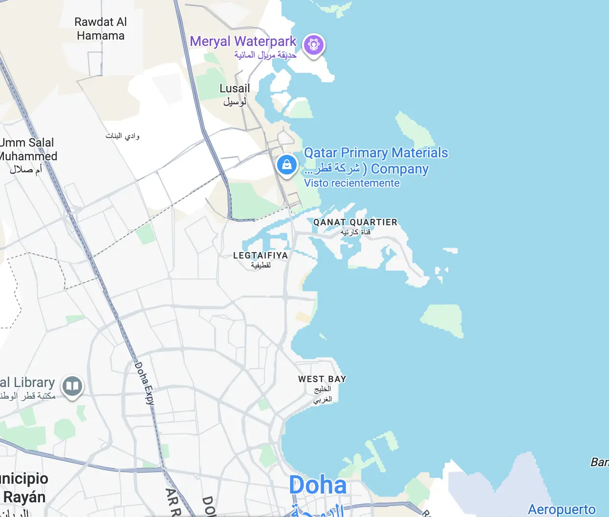 Illustrative material origins and supply chain map